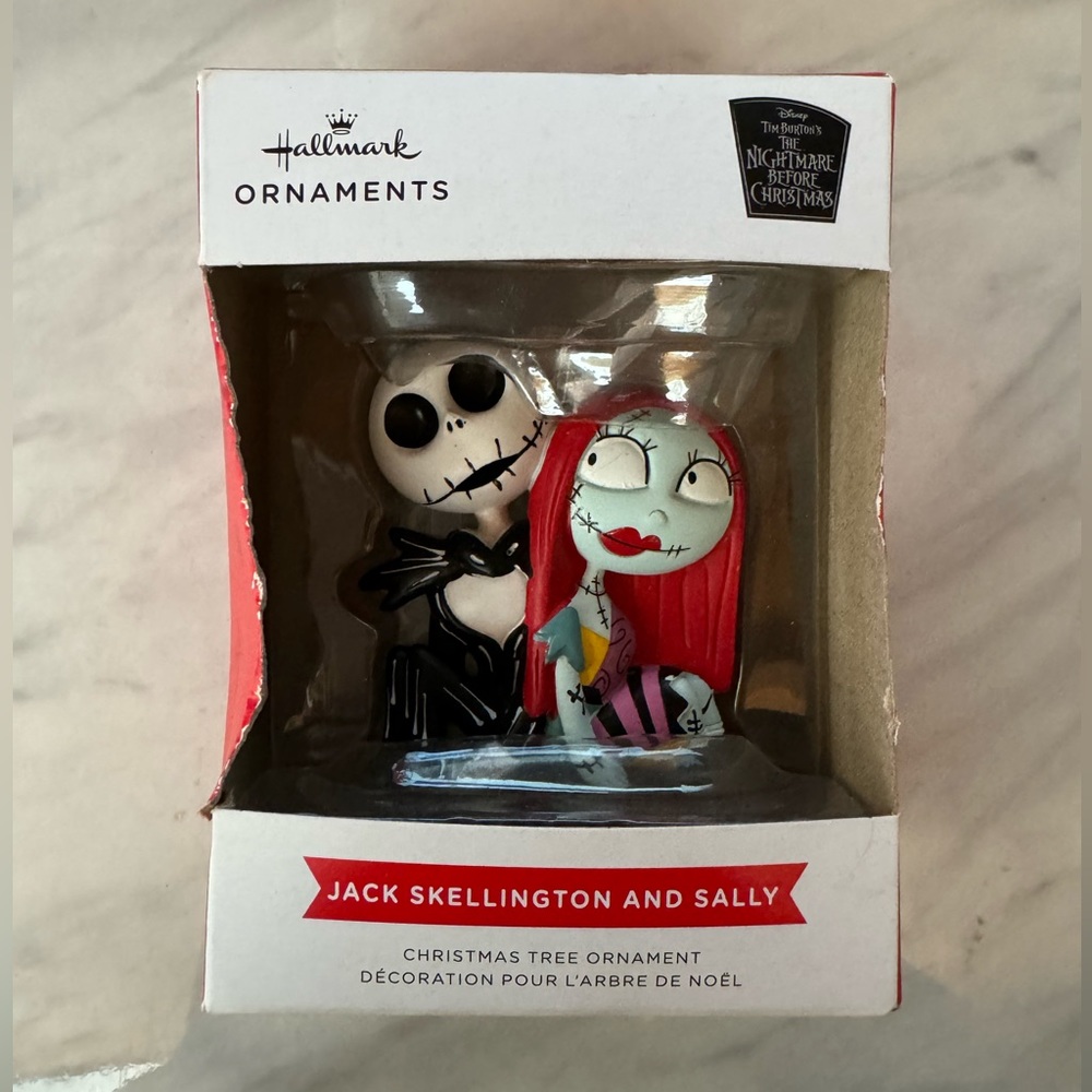 Hallmark - Disney Nightmare Before Christmas Jack Skellington & Sally